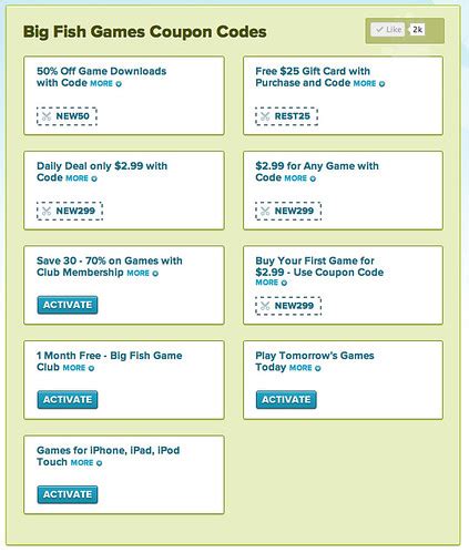 BigFishGames Coupons, Coupon Codes August 2024 .